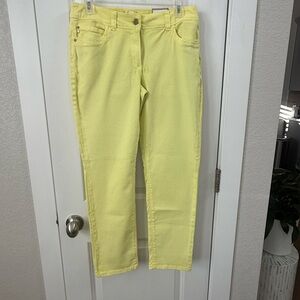 Chicos Women's Sateen Slim Straight Jeans